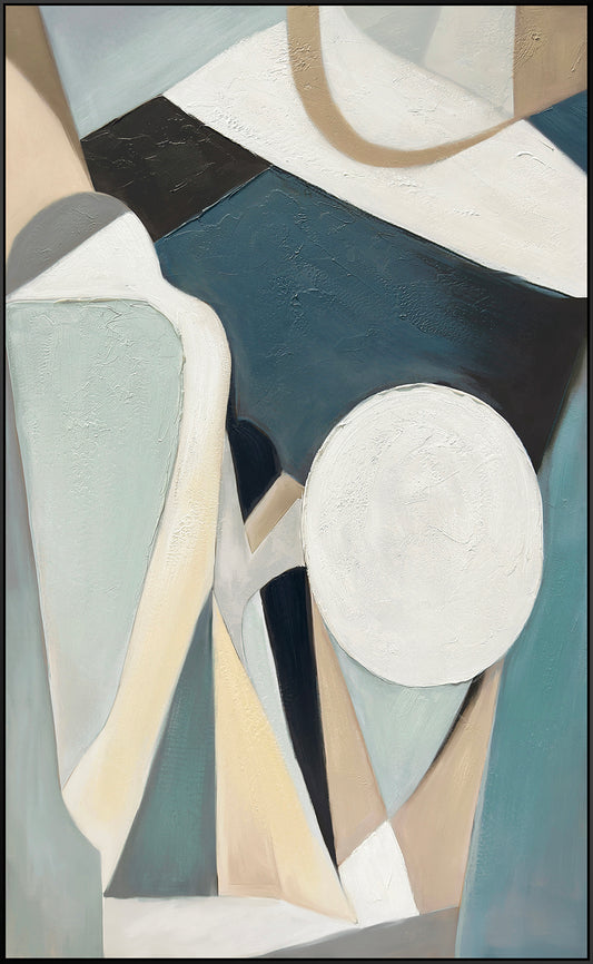 Terracotta Symphony - Abstract Canvas Art (Pickup Only*)